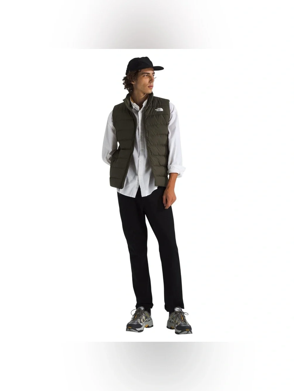 The North Face Men's Green Puffer Vest